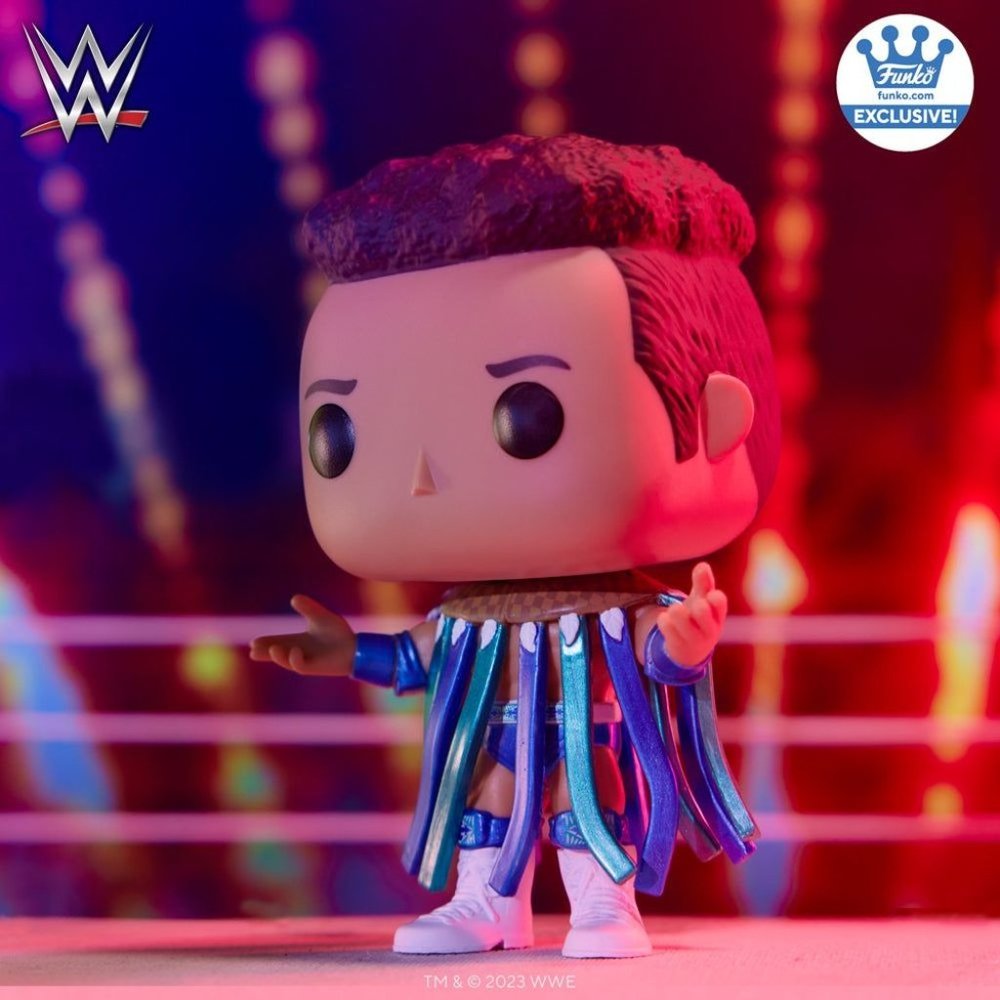 Funko Pop! WWE Rocky Maivia Metallic Exclusive #120!
